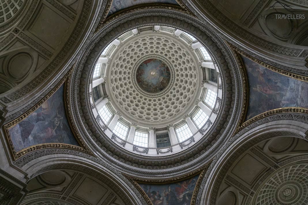 Die Kuppel des Panthéon in Paris