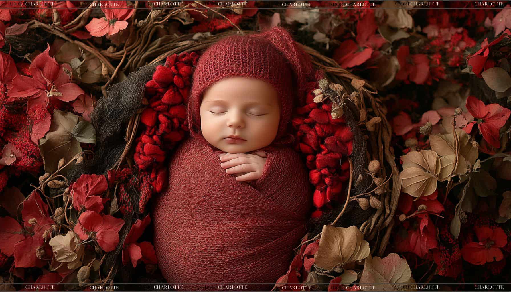Newborn Sleep Patterns, newborn baby swaddled