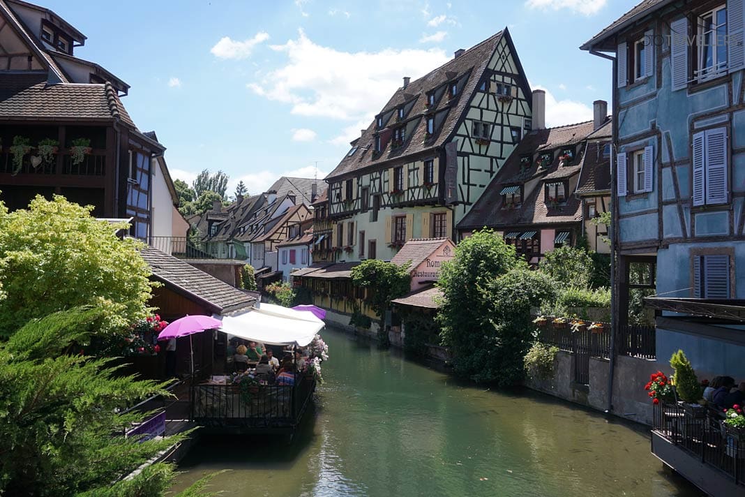 Das Viertel "Klein-Venedig" in Colmar