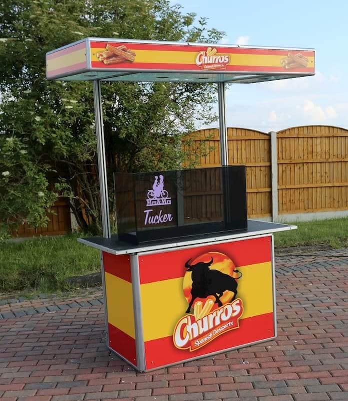 Contemporary Spanish Churros Cart Contemporary Spanish Churros Cart