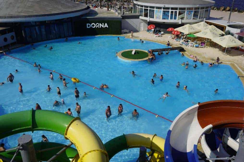parcuri acvatice litoral Galaxy WaterPark Jupiter piscina vedere
