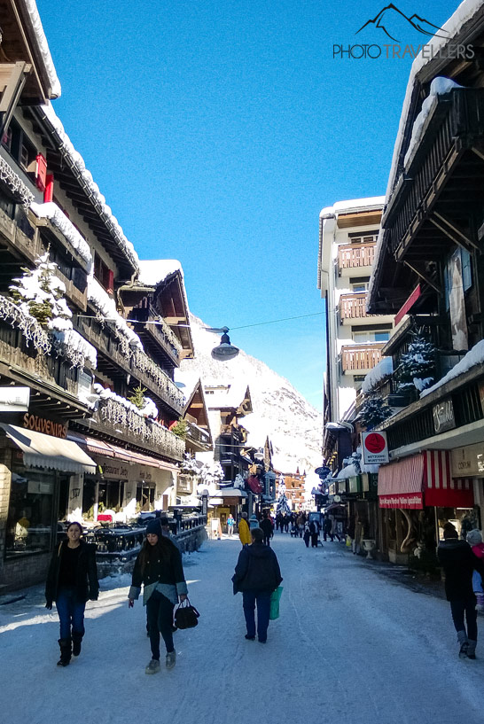 Zermatt im Winter