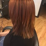 Client getting hair colored at Niagara Falls hair salon LJ Hair Design