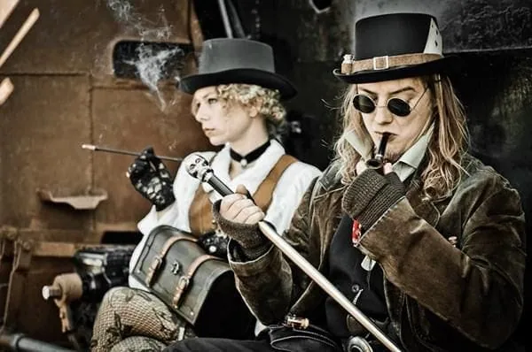 Steampunk photograpy workshop in Warsaw: DSC_6900 by Maciej Latałło