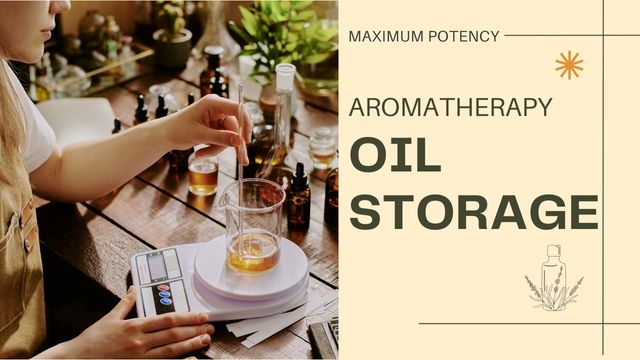 AROMATHERAPY OIL STORAGE MASTERS CALM LIVING 5 dedicated storage spaces in your home