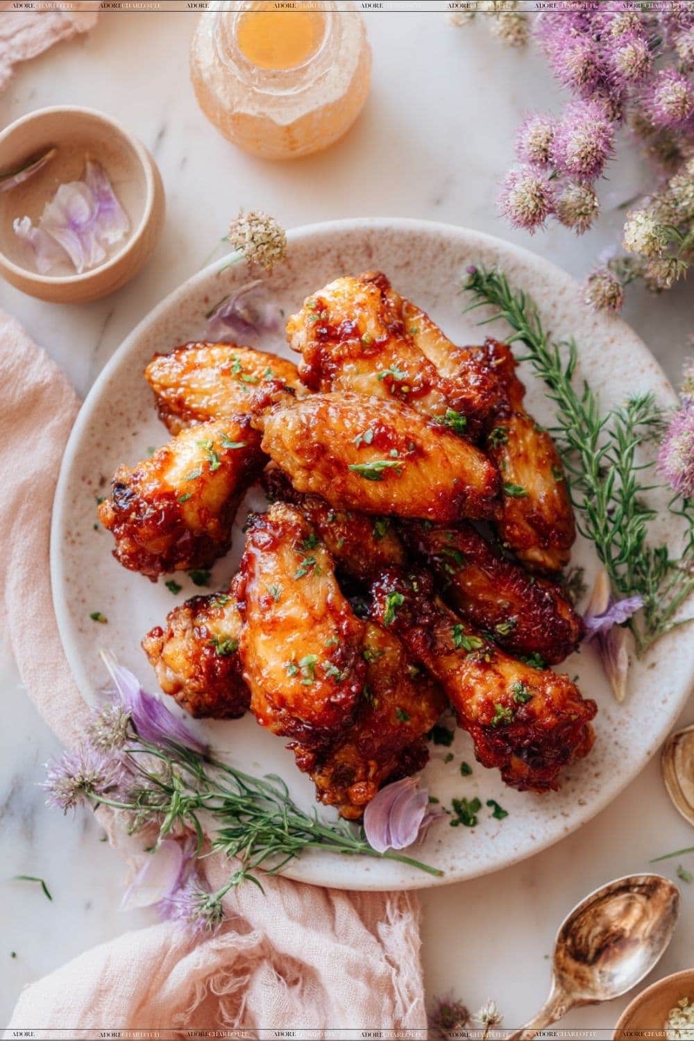 Air Fryer BBQ Chicken Wings