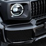 A car parked in a parking lot