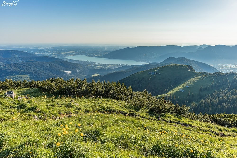 Blick auf den Tegernsee