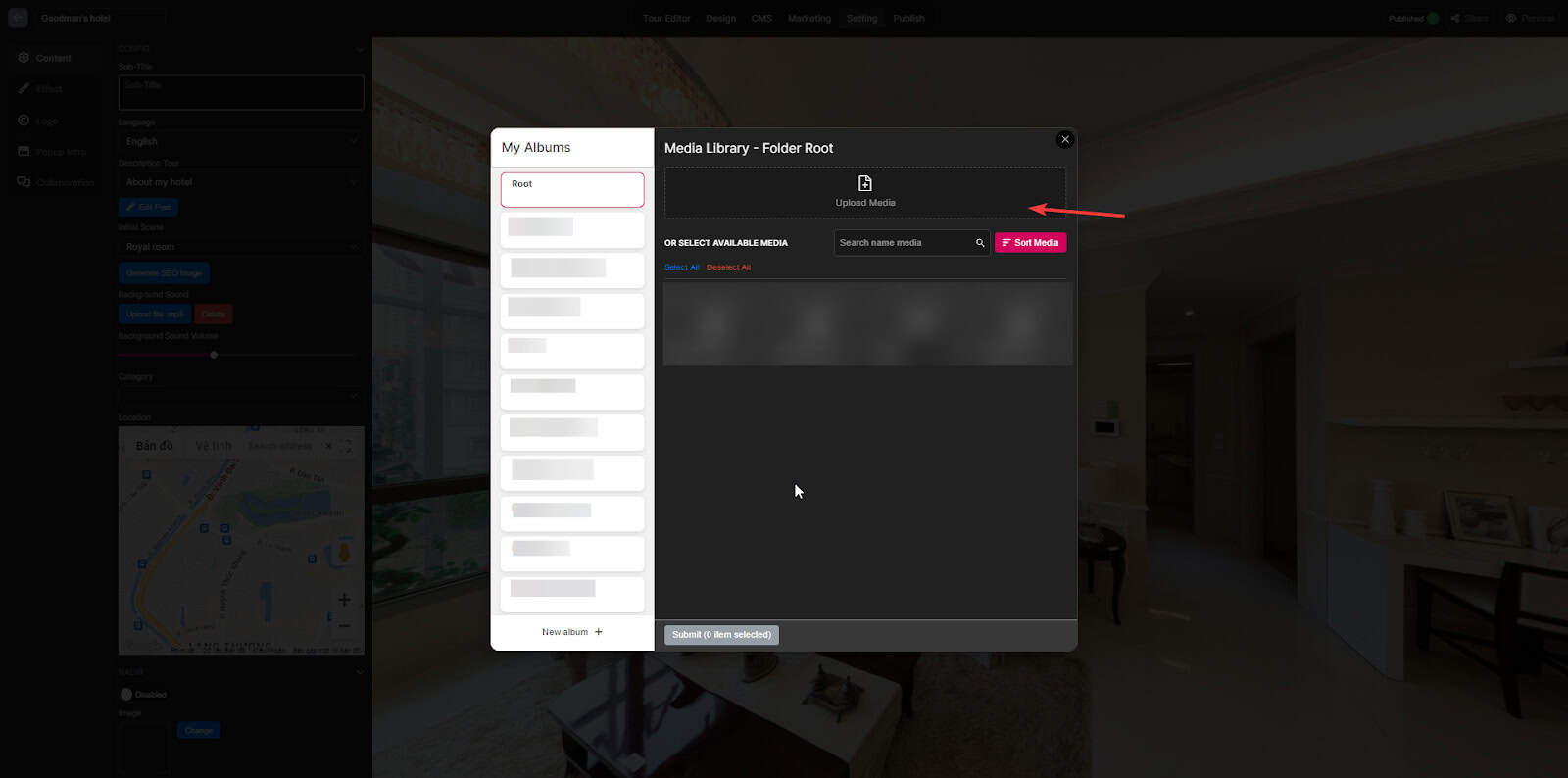 Add Background Sound to your virtual tour 3 Add Background Sound to your virtual tour