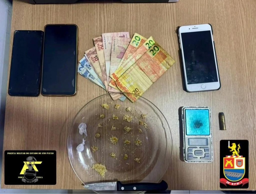 TRÁFICO DE DROGAS: JOVEM É PRESO EM ANDRADINA (SP) TRÁFICO DE DROGAS: JOVEM É PRESO EM ANDRADINA (SP)