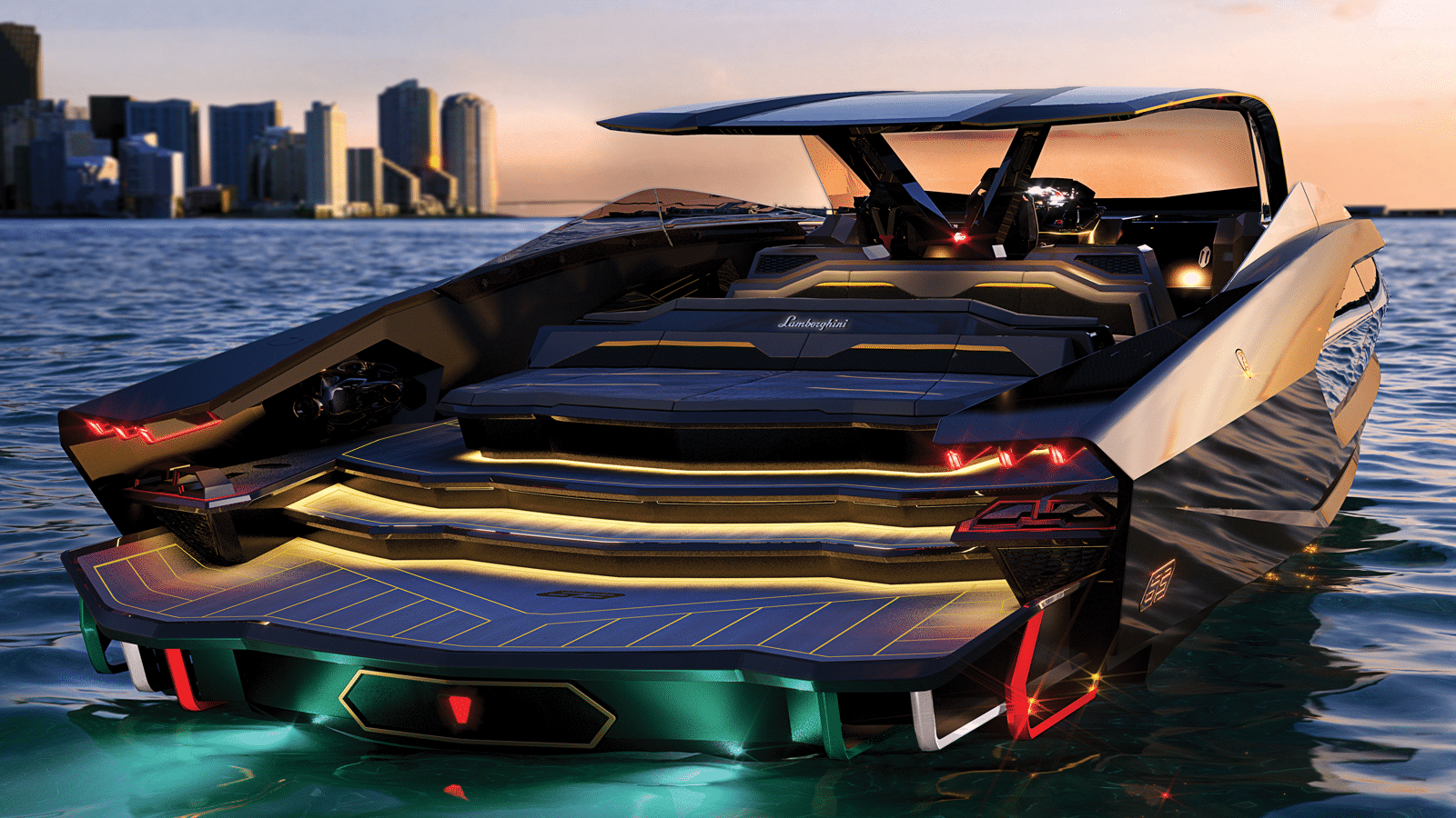 conor mcgregor tecnomar 63 lamborghini yacht