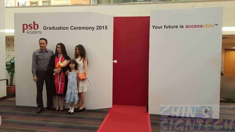 Stage backdrop with 3D walk through door entrance - 16 x 8ft