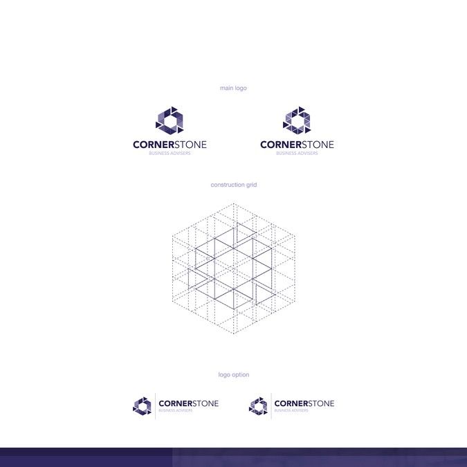 grid based logo