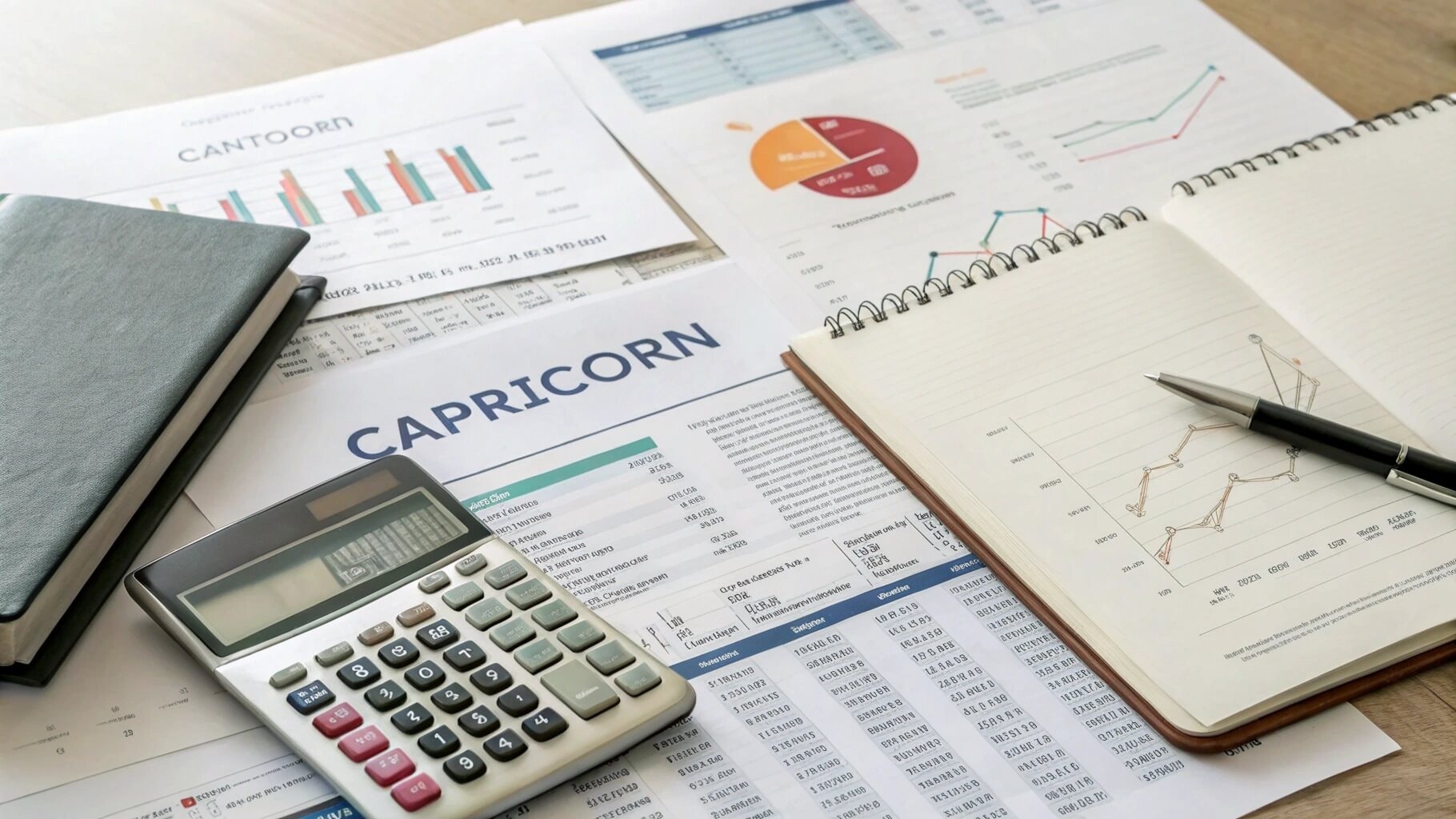 वित्तीय दस्तावेज और नोटबुक 19 जनवरी 19 वीं राशि की महत्वाकांक्षी भावना का प्रतीक है