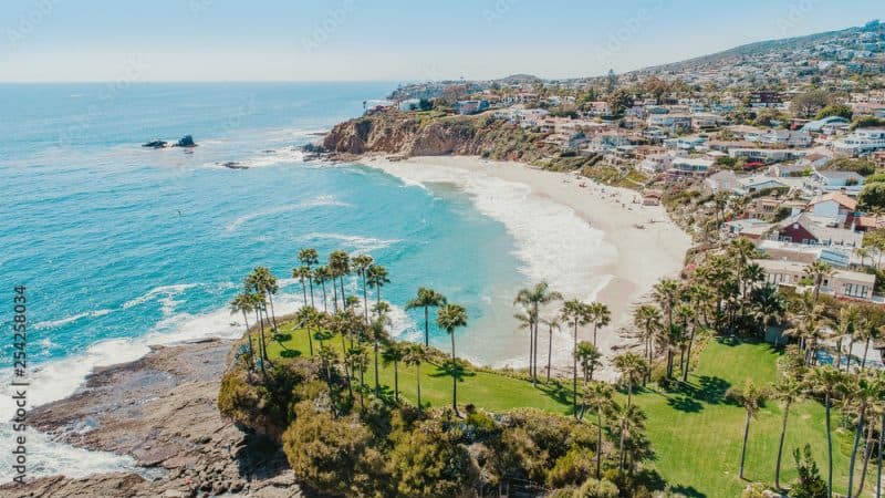 Laguna Beach Aerial View