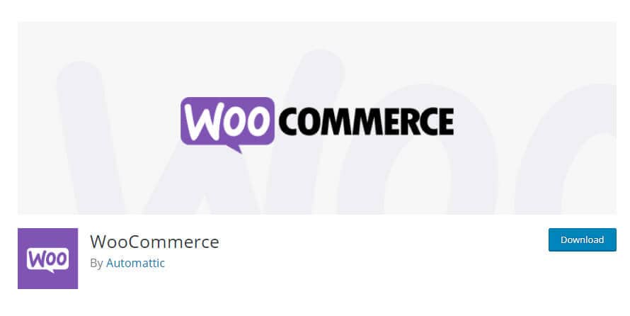 WooCommerce plugin in WordPress