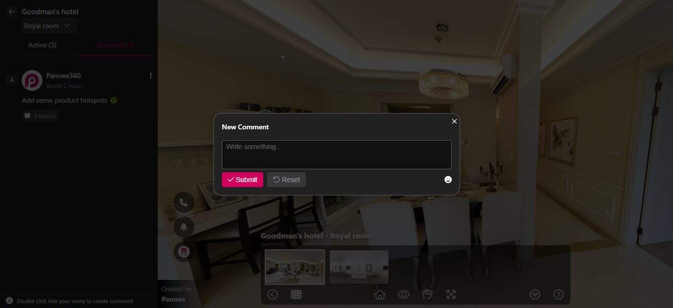How to Create a Team-working Virtual Tour with Panoee’s Collaboration Mode 2 team-working virtual tour