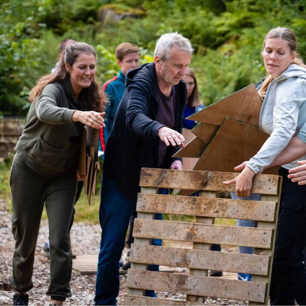 Variert utendørs opplevelse på Sotra Villmarkssenter.