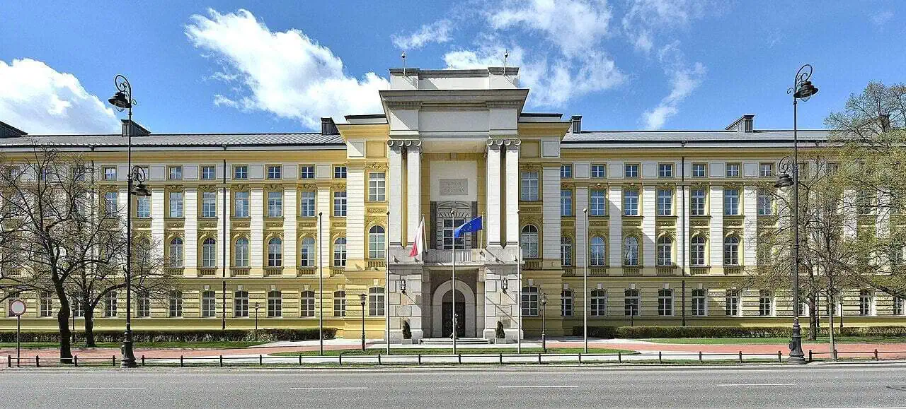 Chancellery of the Prime Minister in Warsaw