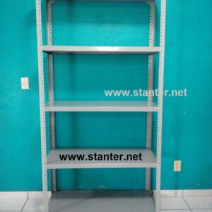 estante metalico de 5 anaqueles fondo 32cm