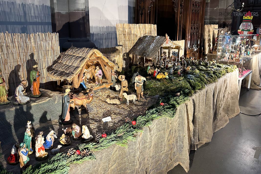 Die Krippenausstellung in der Kirche Peter und Paul in Obernai