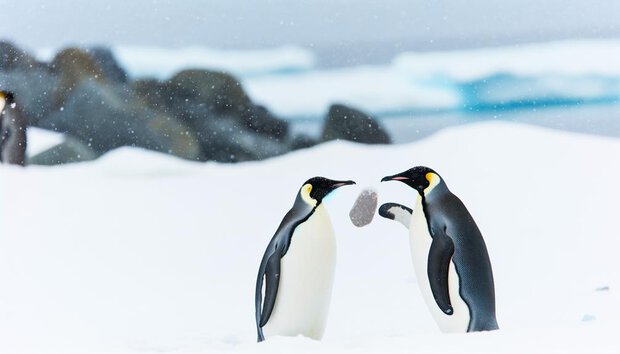 How Do Emperor Penguins Take Care Of Their Eggs?