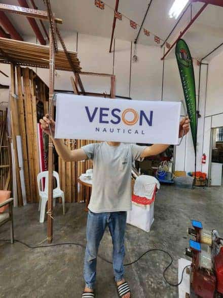 Handheld banner 24 x 70cm