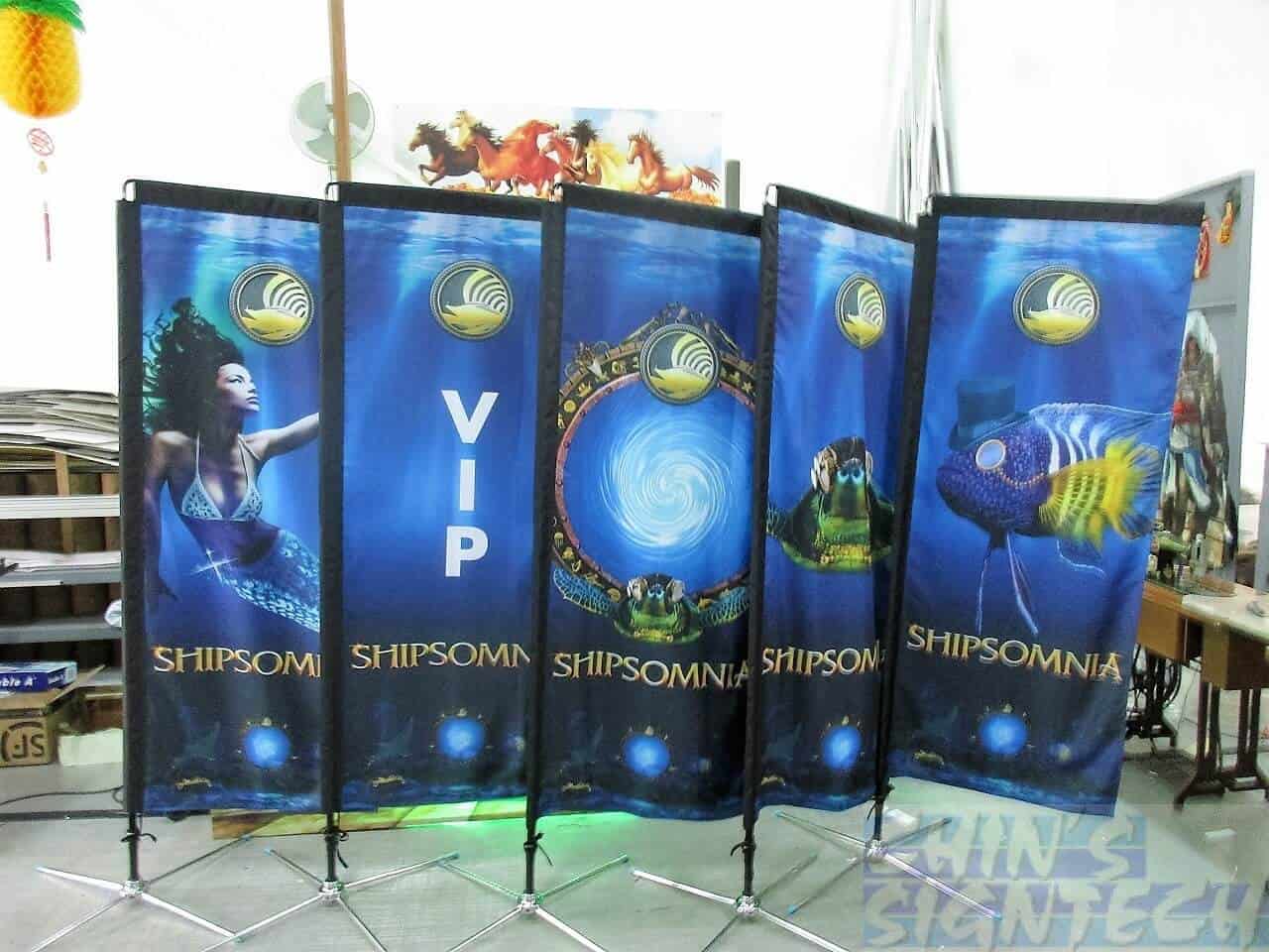 1.8 x 0.7m Rectangle block flag for Shipsomnia