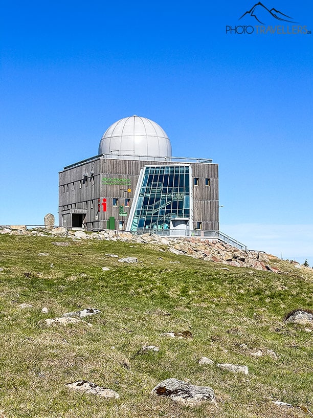 Das Brockenhaus auf dem Gipfel des Brocken