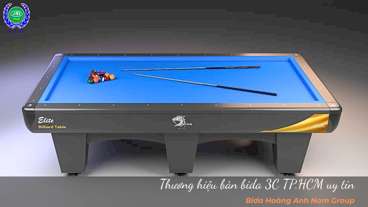 Thương hiệu bàn bida 3C TP.HCM uy tín