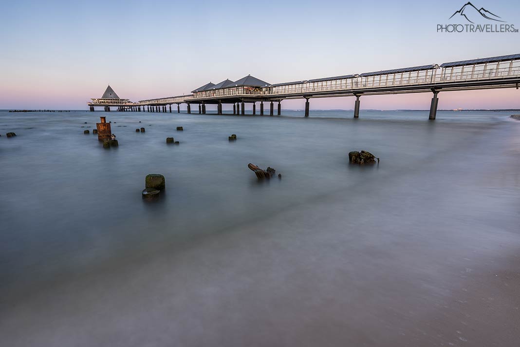 Die Seebrücke Heringsdorf mit dem Pyramidenbau ist eine Top-Sehenswürdigkeit