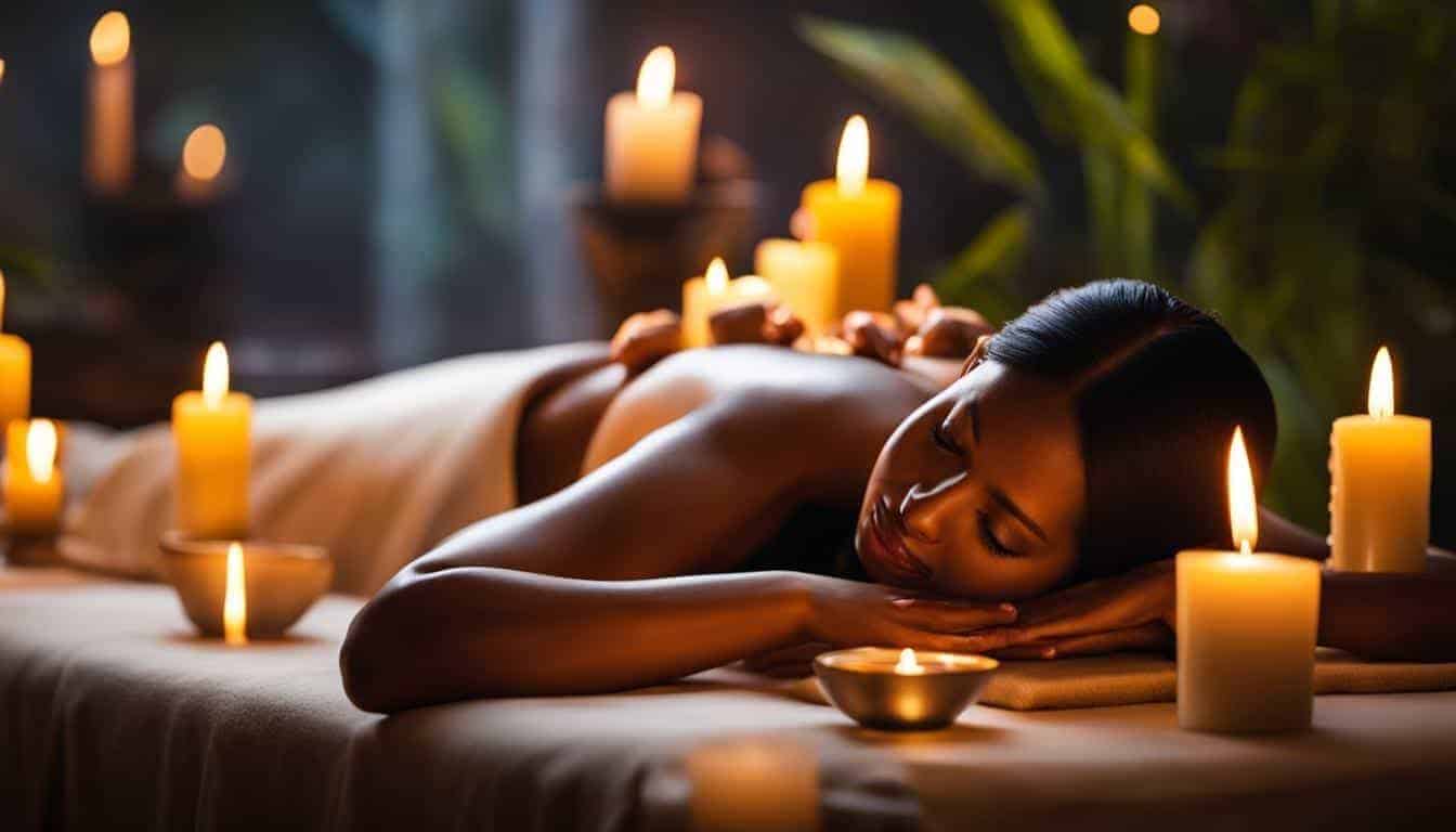 ginger soothing essential oil massages
