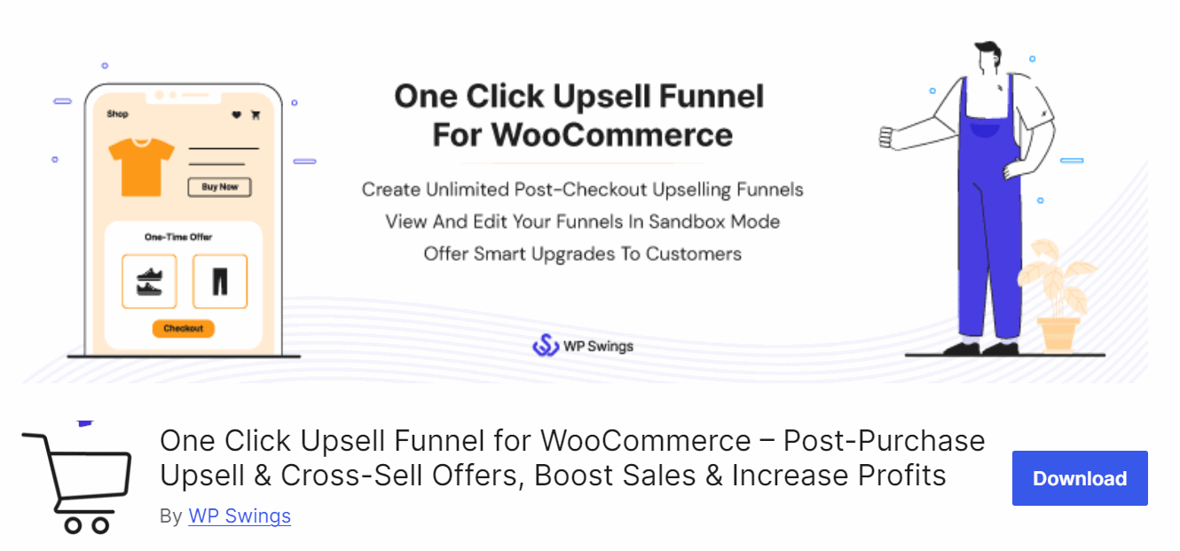 One click upsell funnel for WooCommerce