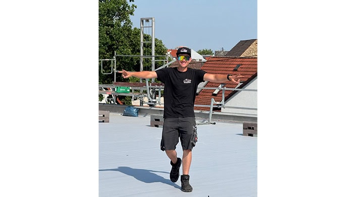 Bild von Kevin Schreijer auf dem Dach