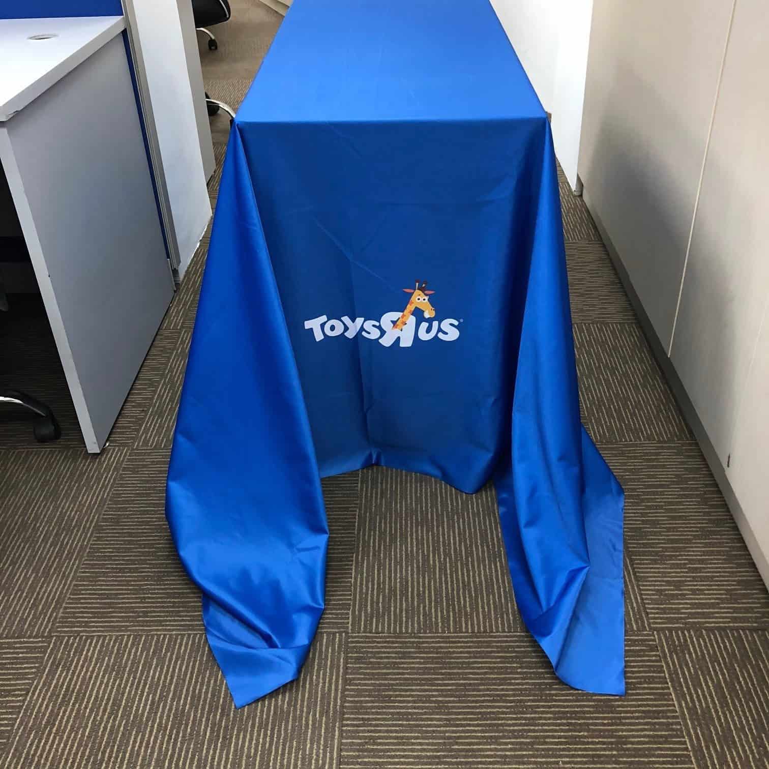 Excess cloth on rectangle shape - no round corner