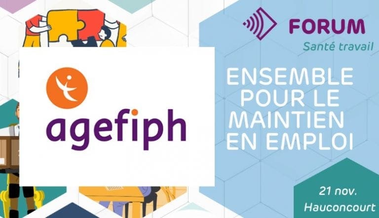 Forum du 21/11 : Maintien en emploi : L’AGEFIPH