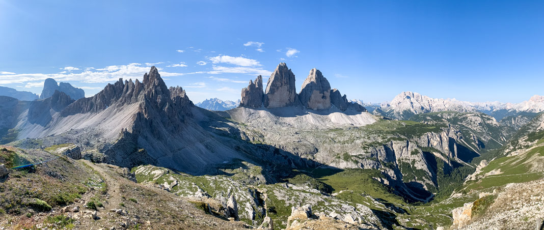 Drei-Zinnen-Panorama