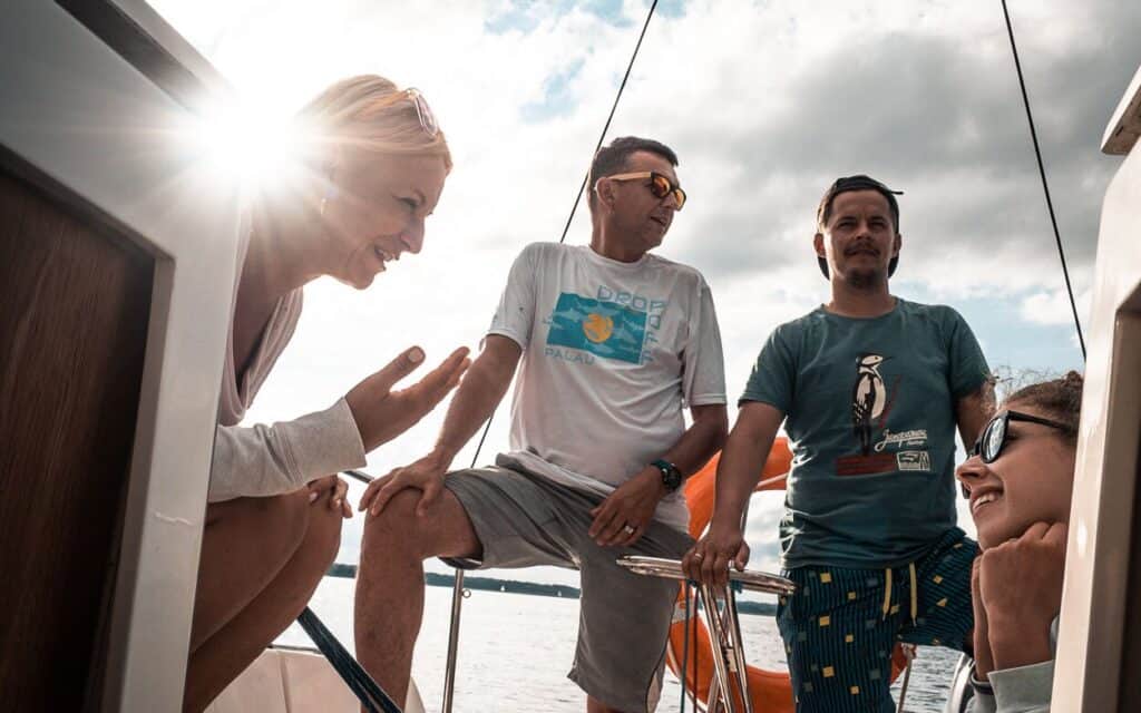 weekend pod żaglami na mazurach