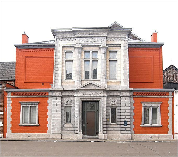 Egyptian Revival - Freemasons lodge Belgium