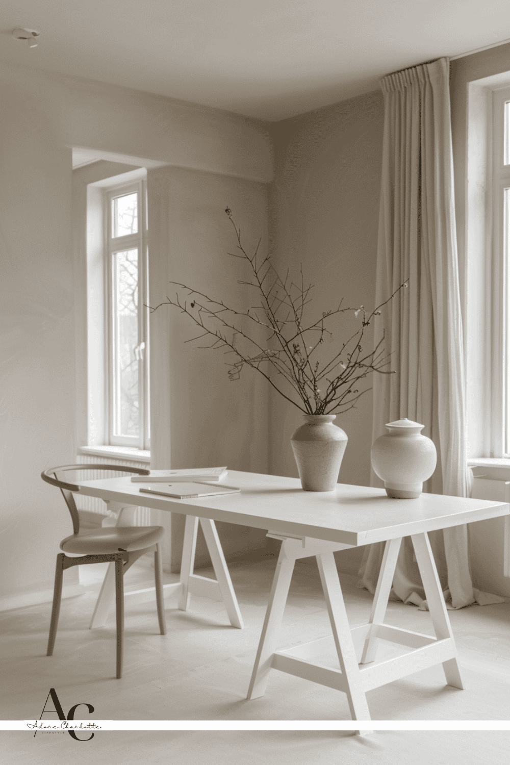 cotton office wall paint image.