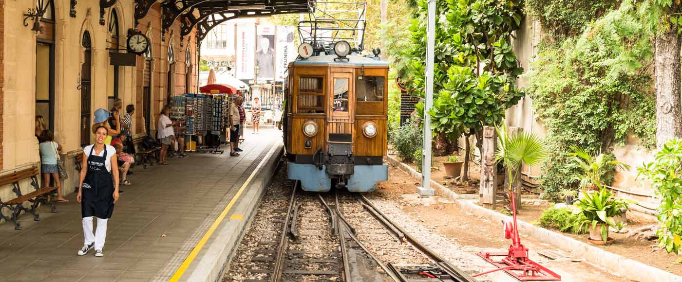 Alle Infos zur Zugfahrt von Palma nach Sóller