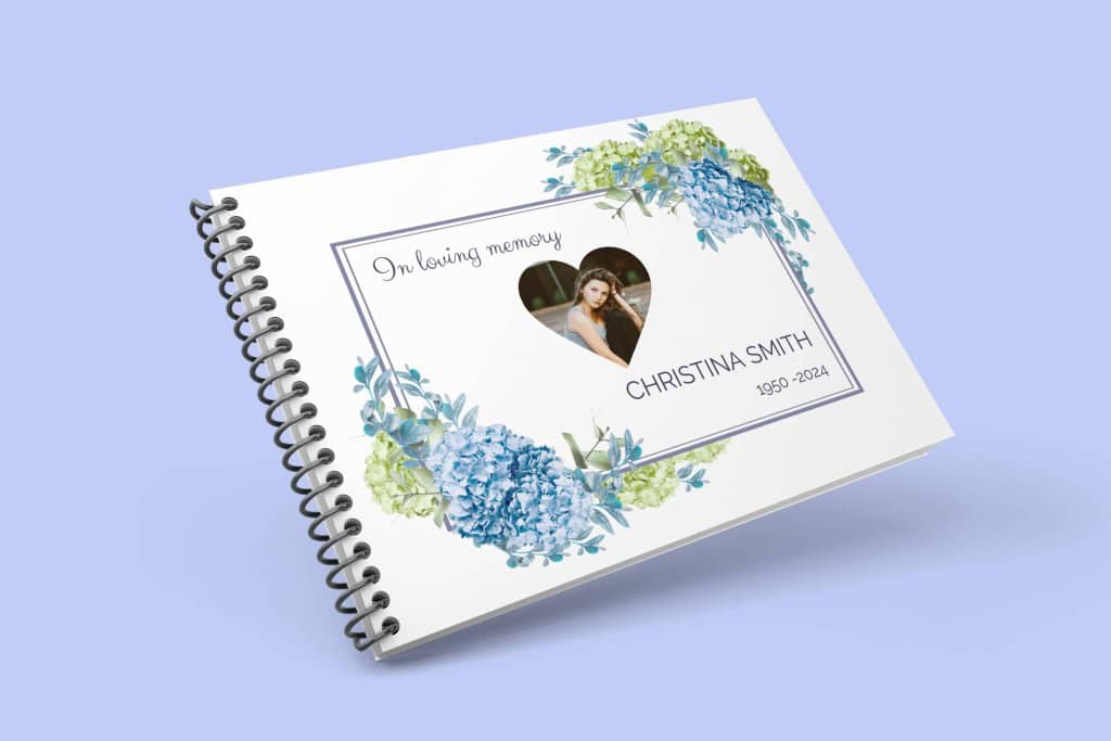 Funeral Condolence Book