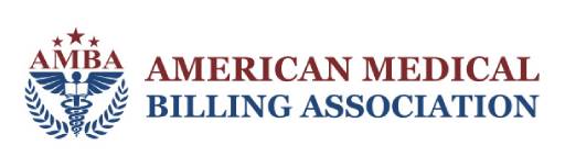 Top Medical Billing Expert Services Nationwide | The Ashez Group 11 High-quality logo of the American Medical Billing Association (AMBA), featuring a caduceus symbol and professional text, representing medical billing and healthcare industry standards.