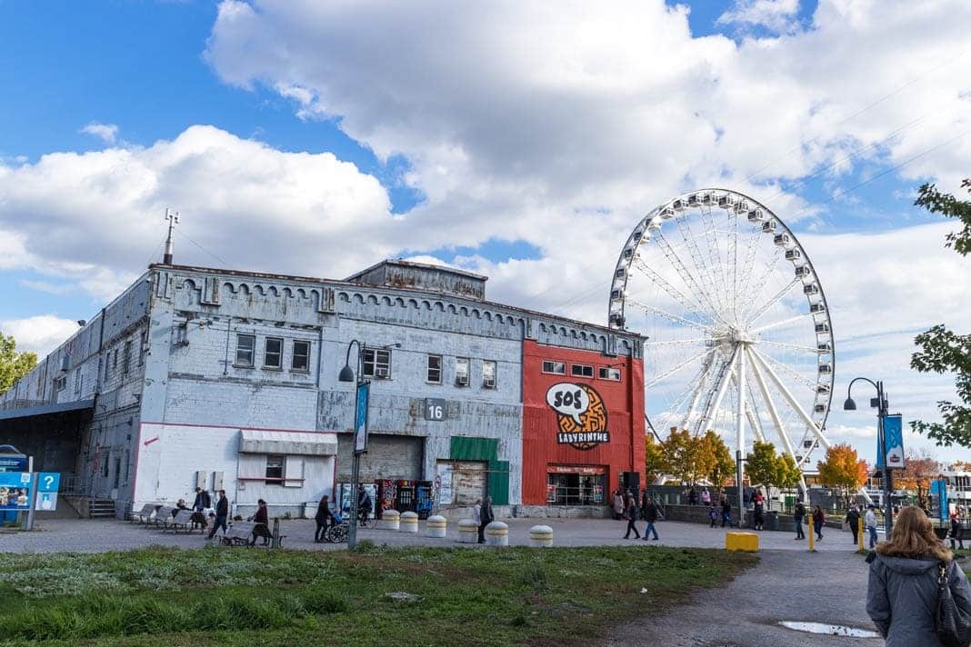 Alter Hafen mit Riesenrad