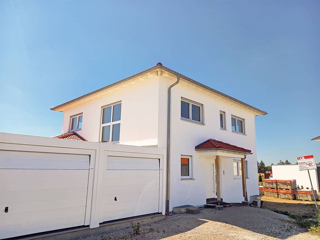 Selbst ist die Frau 2 Stadtvilla Haus Moll Frontansicht ©MYM