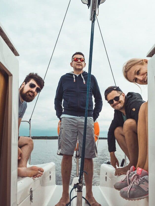 weekend pod żaglami na mazurach