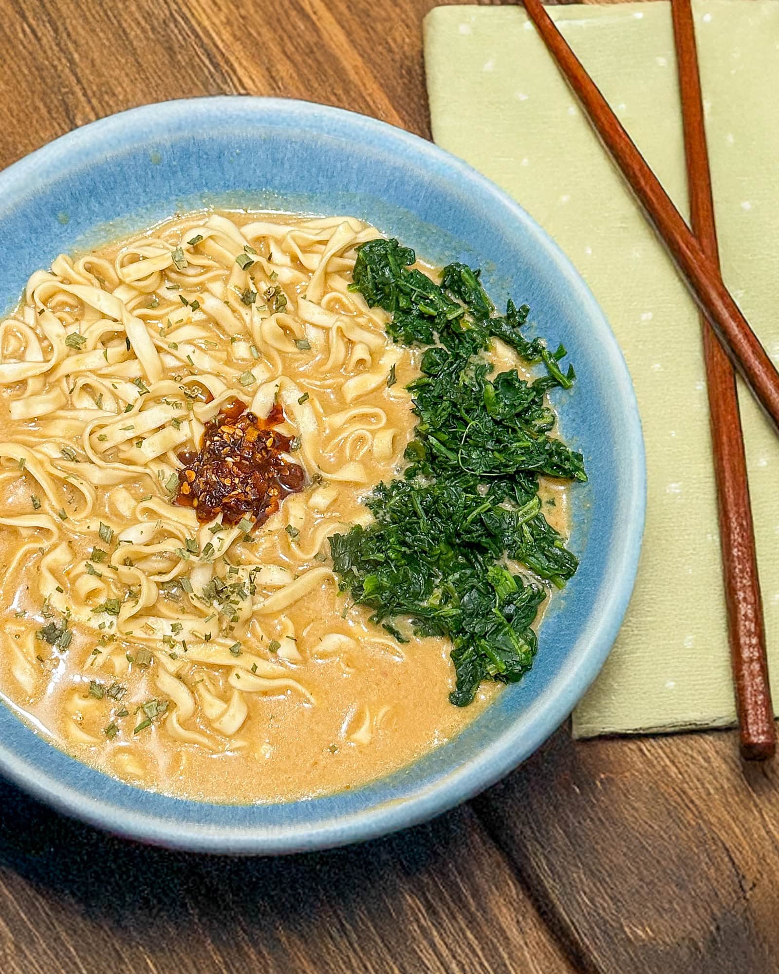 Creamy Thai Peanut Soup