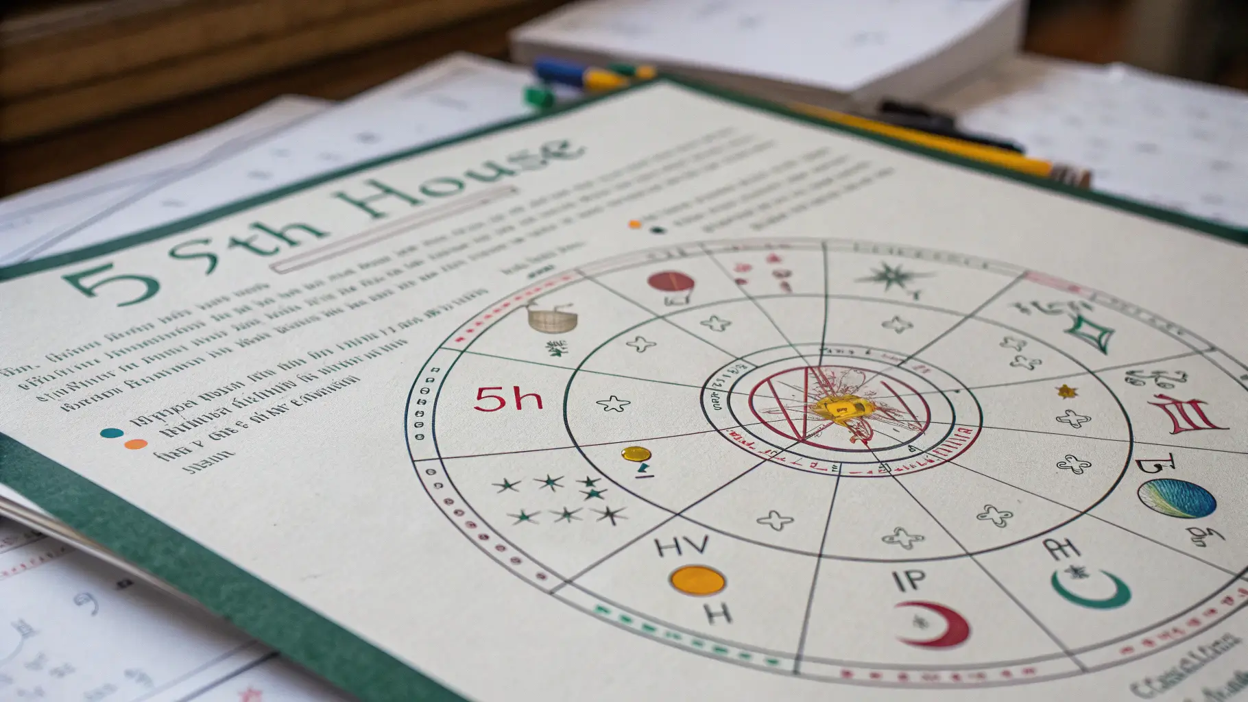 占星术图中的第五宫|豪华占星术 占星术图中的第五宫