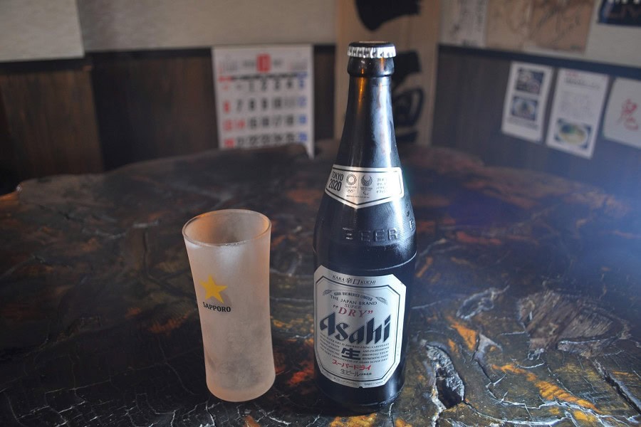 【鬼がらし岩沼店】ビール中瓶 550円(税込) 【鬼がらし岩沼店】ビール中瓶 550円(税込)