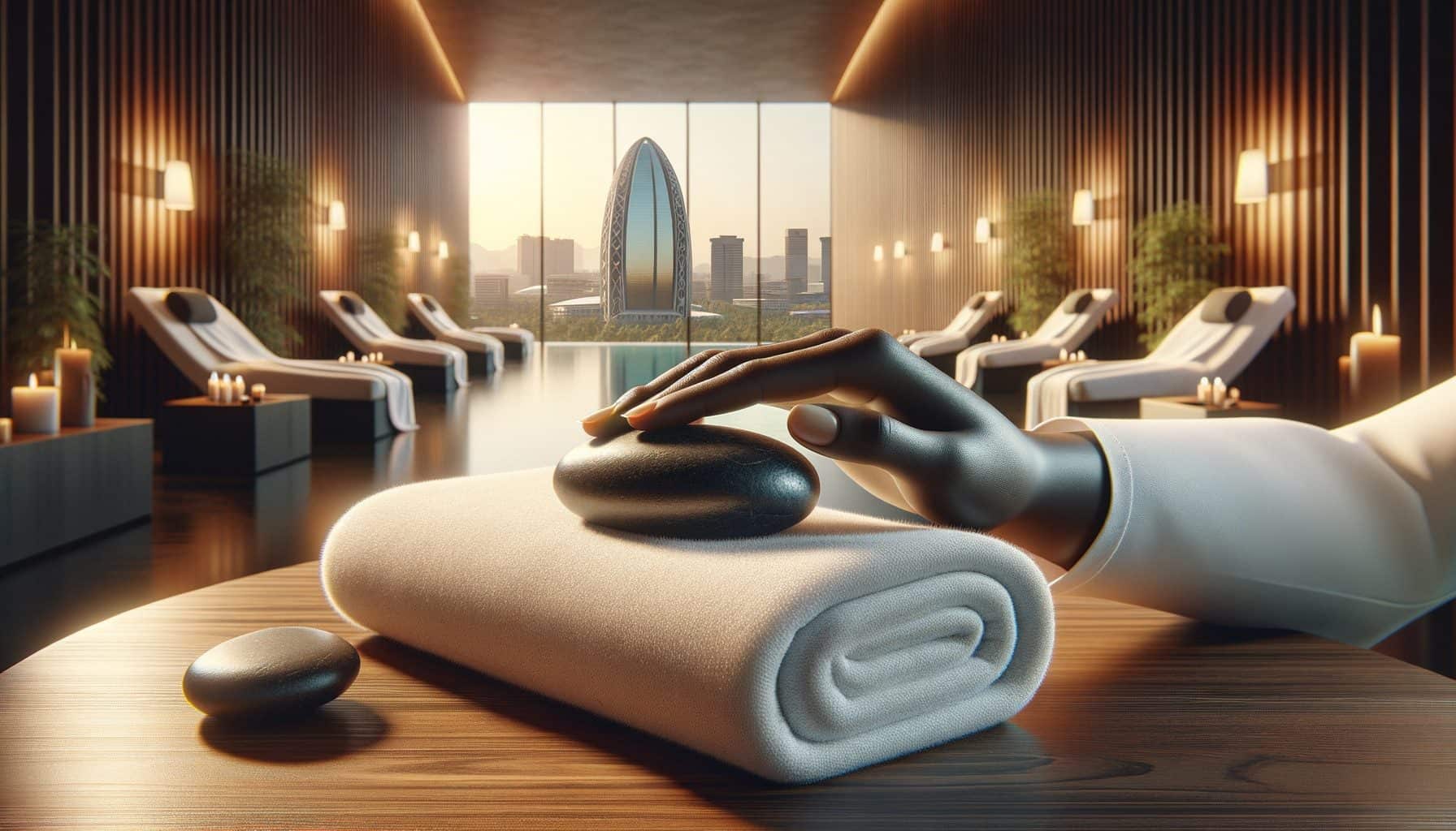 luxury hot stone & hand massage | top spa in abuja